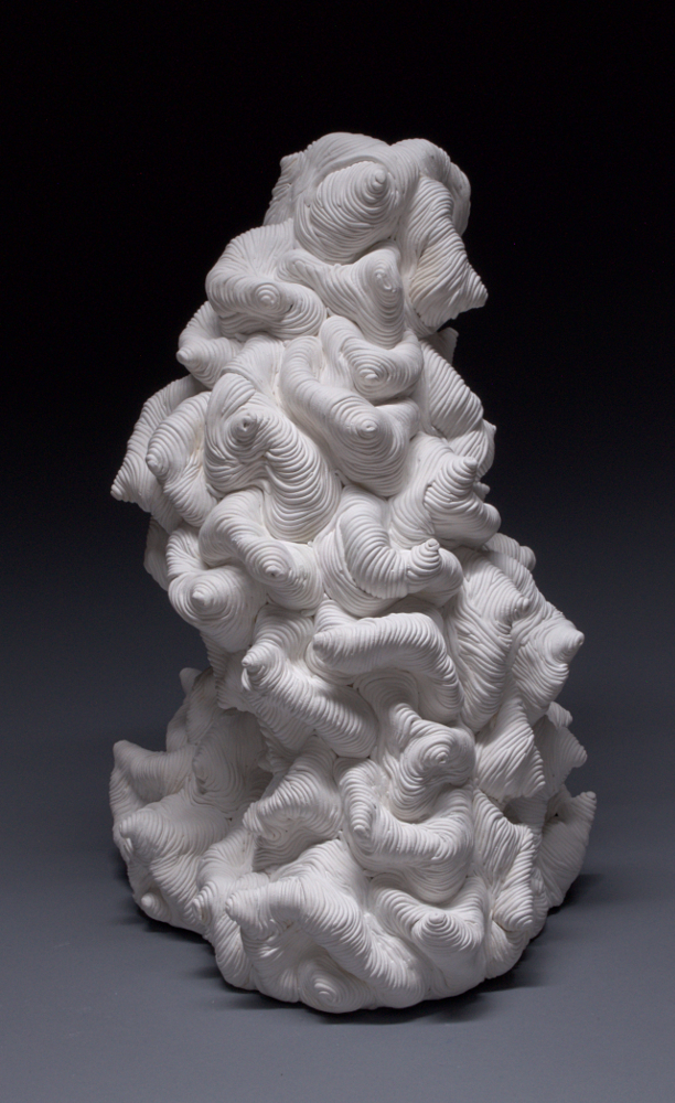 Erik Gellert, Gellert, clay, house paint, ceramic, coils, coil, coilbuilt